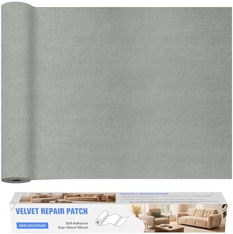 KING MOUNTAIN Couch Fabric Repair Patch, Fabric Patches by ForABetterHomeLife