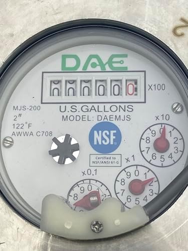 DAE MJS-200 2" NSF61 Non Lead Stainless Potable Water Meter, Pulse Output + - Image 4