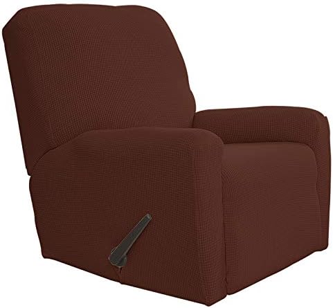 Easy-Going Stretch Recliner Chair Sofa Slipcover Washable Coffee by Easy-Going