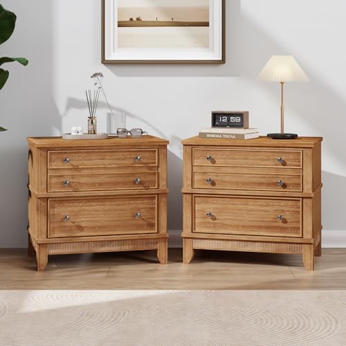 LUMISOL Farmhouse Nightstand by LUMISOL