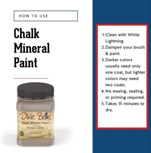 Dixie Belle Paint Company Chalk Mineral Paint - Image 3