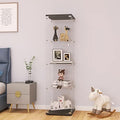LFT HUIMEI2Y 4-Tier Glass Display Cabinet by LFTHUIMEI2Y