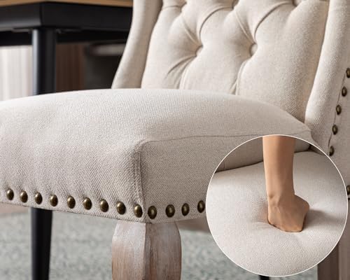Upholstered Dining Chairs Set of 6 - Image 6