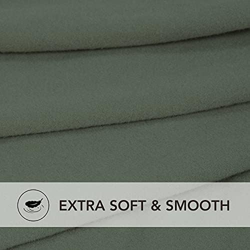 PureFit Stretch Sectional Couch Covers 2 pcs Non Slip L Shape Sofa Cover - Image 4