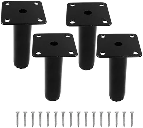 4" / 100mm Metal Furniture Legs - Image 2