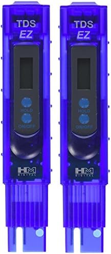 HM Digital TDS-EZ Water Quality TDS Tester, 0-9990 ppm Measurement Range by HM+Digital