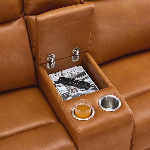 MCombo Zero Wall Recliner Loveseat, 2-Seat Power Wall Hugger Sofa - Image 6