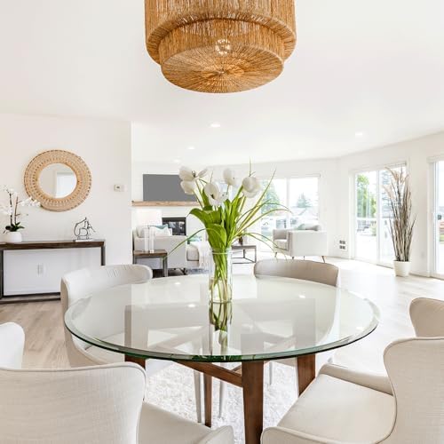 Dulles Glass 24 inch Round Glass Table Top - Image 6