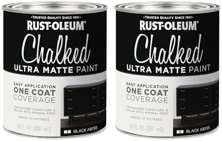 Rust-Oleum Chalked All-in-One Ultra Matte Black Abyss Spray Paint by Rust-Oleum