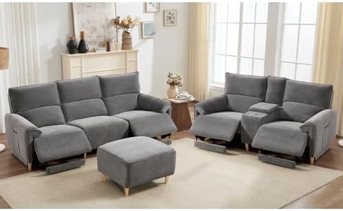 ANJ Power Recliner Sofa Cloud Couches by ANJ