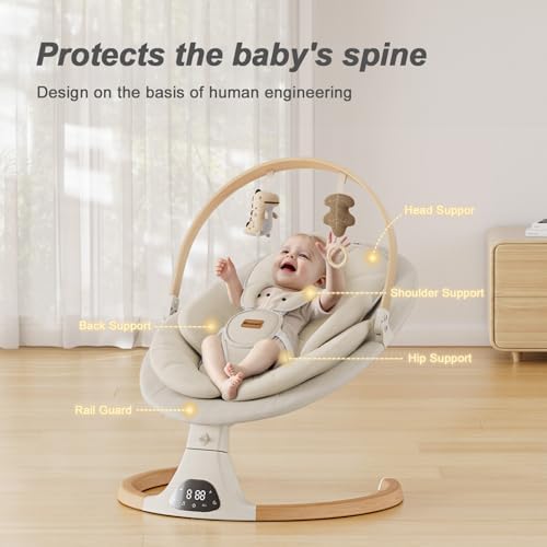 Monamii Baby Swings for Infants - Image 3