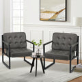 COLAMY Accent Chairs Set of 2, Modern Accent Arm Chairs by COLAMYHOME