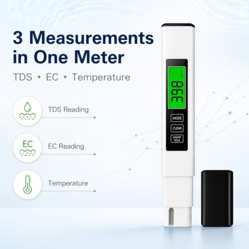 3 in 1 TDS Meter, EC/TDS/Temperature, Water Tester - Image 4