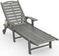 Ciokea Outdoor Chaise Lounge Chair, 5-Position Adjustable by CIOKEA