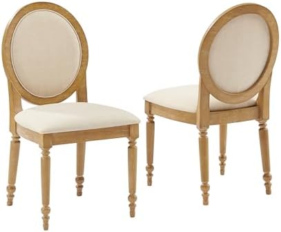 Crosley Furniture Daphne Upholstered Cane-Back Dining Chairs by CrosleyFurniture