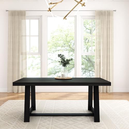 Plank+Beam Classic 72 Inch Dining Table, Rectangular - Image 3