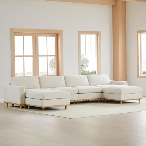 CHITA 153” Super Large Sectional Modular Sofa, Down Filled, 6 Seat - Image 2