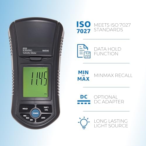 Sper Scientific Turbidity Meter, Water Quality Tester, Portable Water Quality - Image 3