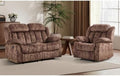 EBELLO Manual Reclining Sofa Set, Classic Recliner Sofa by EBELLO