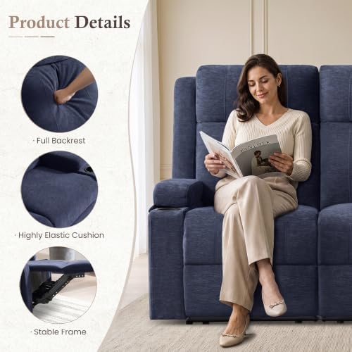 Recliner Loveseat, Double Recliner Loveseat - Image 6