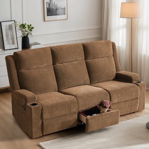 75'' Manual Reclining Sofa by LURVIA