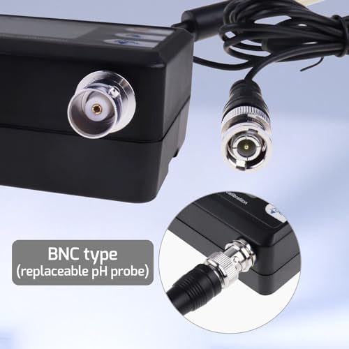 Digital Combo pH & Temperature Meter, Aquarium Thermometer pH Monitor - Image 4