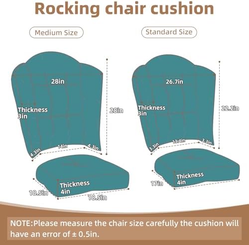 Wingback Rocking Chair cushion - Image 3