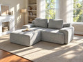 85" L Shaped Oversized Boneless Couch, Comfort Cloud Sectional Couches by VYUXWO