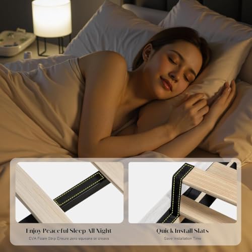 koorlian King Upholstered Bed Frame - Image 7
