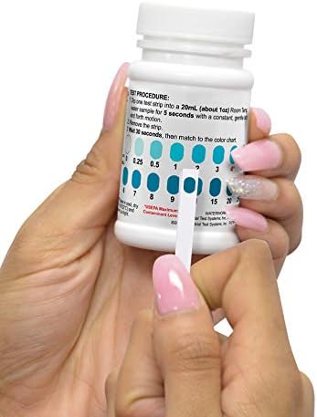 Industrial Test Systems WaterWorks 480023 Free Chlorine Test Strip, 5 Second - Image 4