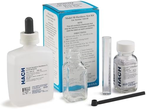 Hach Total Hardness Test Kit, Model 5-B, Drop Count Titration by Hach