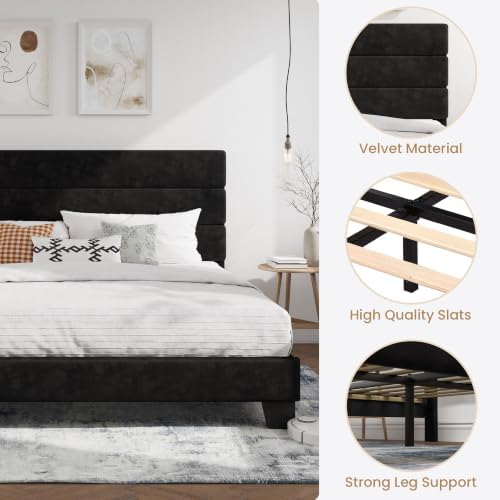 SHA CERLIN Cal King Platform Bed Frame - Image 6