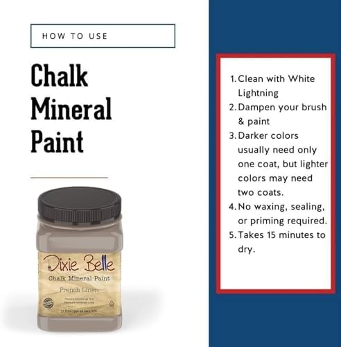 Dixie Belle Paint Company Chalk Mineral Paint - Image 3