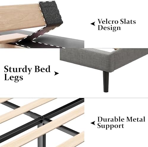Gruwans Queen Size Bed Frame - Image 4
