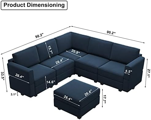 Belffin Modular Sectional Sofa - Image 2