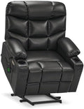 MCombo Power Lift Recliner for Elderly, Leather R7289 by MCombo