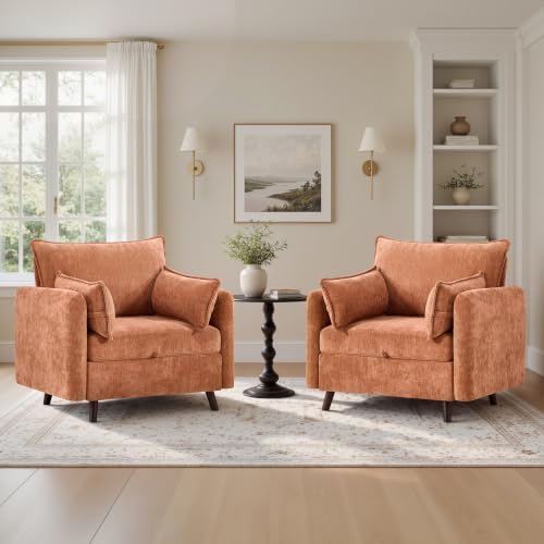 Set of 2 Oversized Accent Chair by HOMYKA
