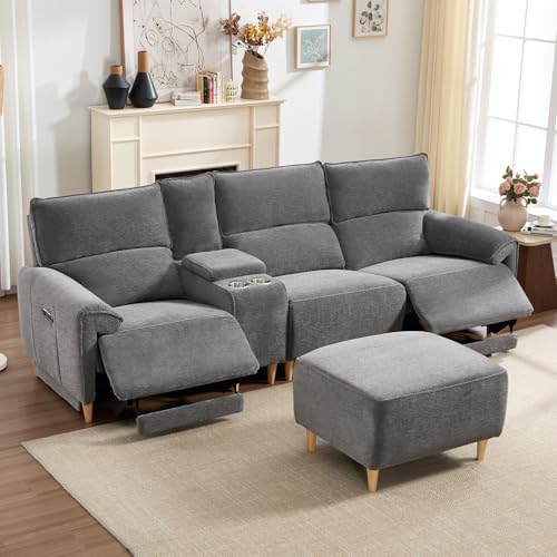 ANJ Power Recliner Sofa Cloud Couches by ANJ
