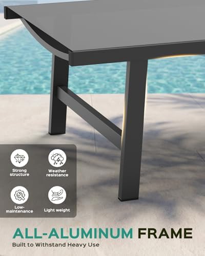 Patio Chaise Lounge Chair Outdoor - Image 6