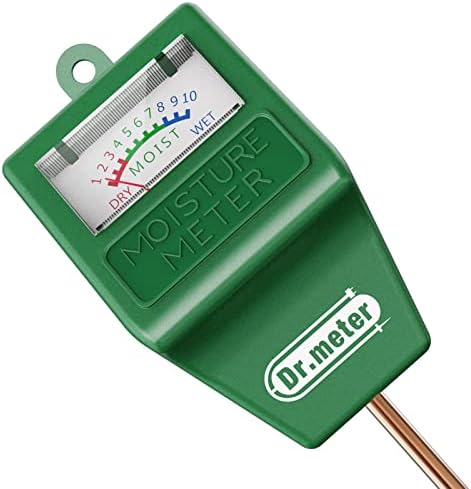 Dr.meter Soil Moisture Meter for Plants, Plant Water Gauge Test Kit by Drmeter