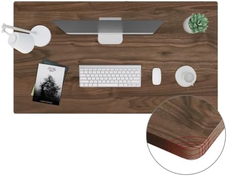 SANODESK One-Piece 1''Thick 48x24'' Particle Board Top, Rustic Brown - Image 7