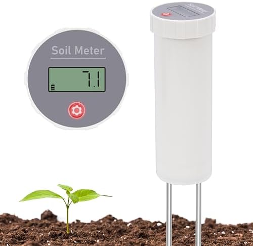 LUVCOSY Digital Soil pH Meter, Industrial Grade Soil pH Tester by LUVCOSY