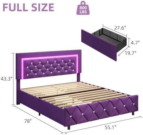 BarnFurin Full Size Bed Frame - Image 2