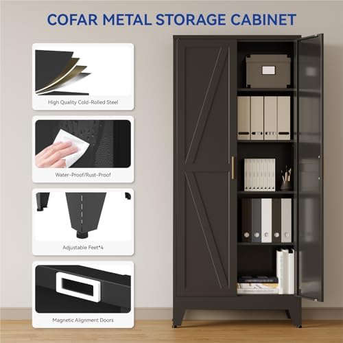 COFaR Metal Pantry Cabinet - Image 6