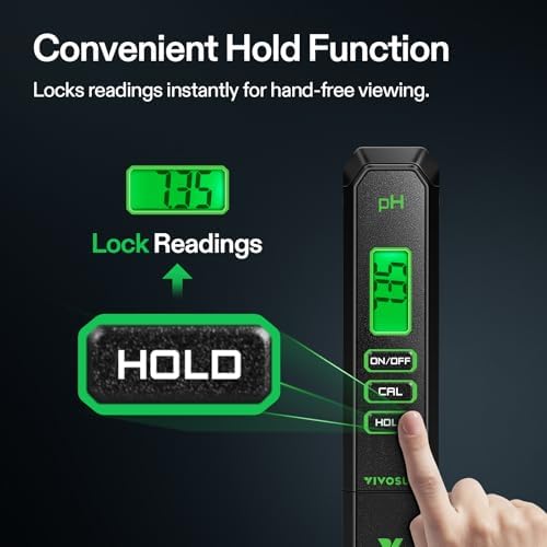VIVOSUN Digital pH Meter 0.01 Accuracy Pen Tester - Image 4