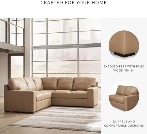 Signature Design by Ashley Bandon 2-Piece Leather Sectional Sofa - Image 5