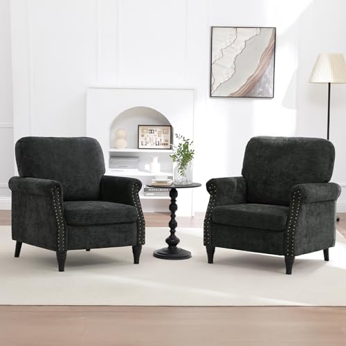 Accent Chair for Living Room, Modern Mid Century Reading Chair Armchair High by choairy