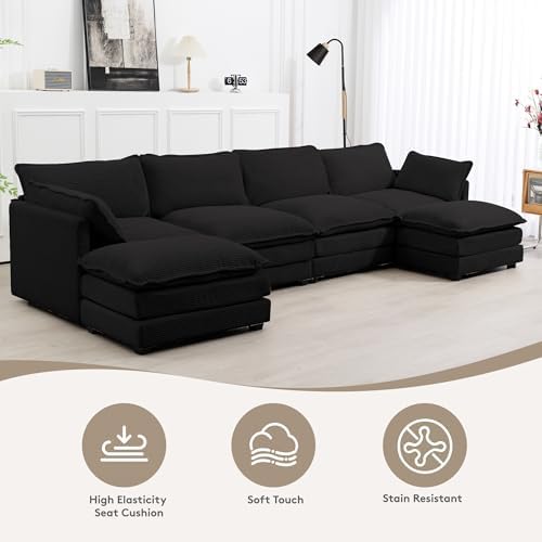 ROWHY 148'' Modular Sectional Cloud Couch - Image 3
