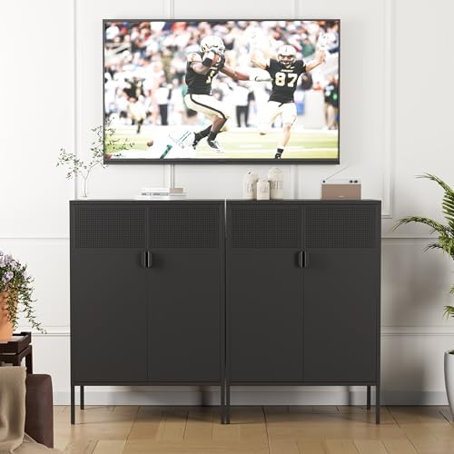 Chshin Metal Storage Cabinet, Kitchen Pantry Storage Cabinets - Image 3