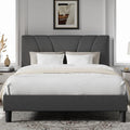 Novilla Queen Size Bed Frame Upholstered Queen Bed Frame by Novilla